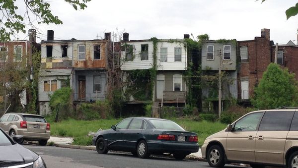 The Sandtown-Winchester neighborhood in Baltimore, where the life expectancy rate is only marginally above that of Syria. - Sputnik International