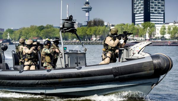 40-year partnership of the UK/NL Amphibious Force, British and Dutch Marines 40-year partnership of the UK/NL Amphibious Force, British and Dutch Marines - Sputnik International