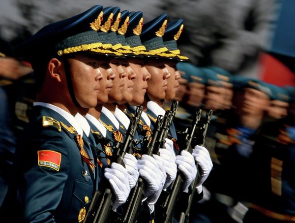 Final rehearsal of military parade to mark 70th anniversary of Victory in 1941-1945 Great Patriotic War - Sputnik International