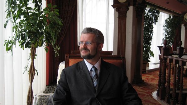 Urban Rusnak, a slovak academic, diplomat and currently the General Secretary of the Energy Charter Secretariat - Sputnik International