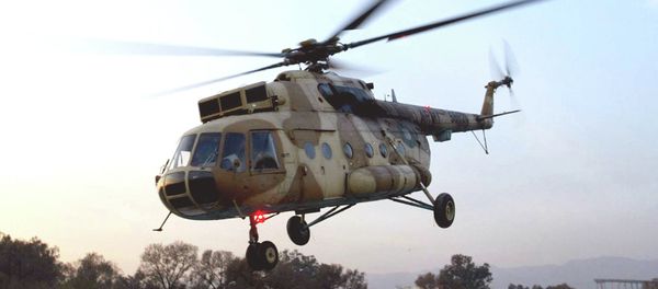 This undated photo shows a Russian-made MI-17 Pakistan Army helicopter landing in Islamabad, Pakistan This undated photo shows a Russian-made MI-17 Pakistan Army helicopter landing in Islamabad, Pakistan - Sputnik International