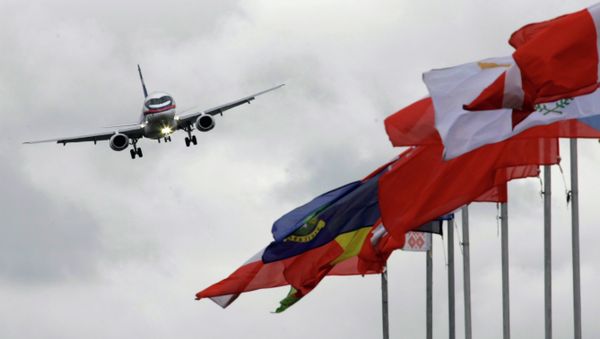 Russian Sukhoi Superjet 100 aircraft - Sputnik International