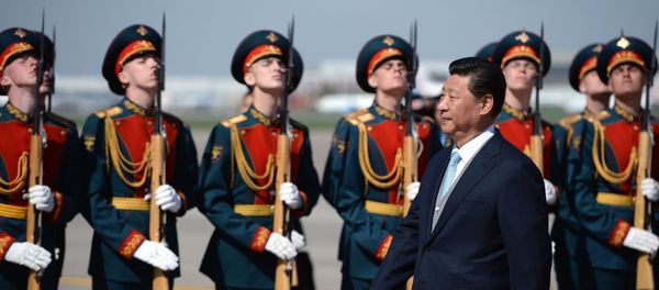 Chinese President Xi Jinping arrives in Moscow Chinese President Xi Jinping arrives in Moscow - Sputnik International