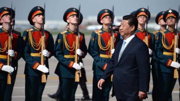 Chinese President Xi Jinping arrives in Moscow Chinese President Xi Jinping arrives in Moscow - Sputnik International