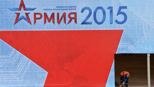 Patriot Park under construction to host Army 2015 Forum - Sputnik International