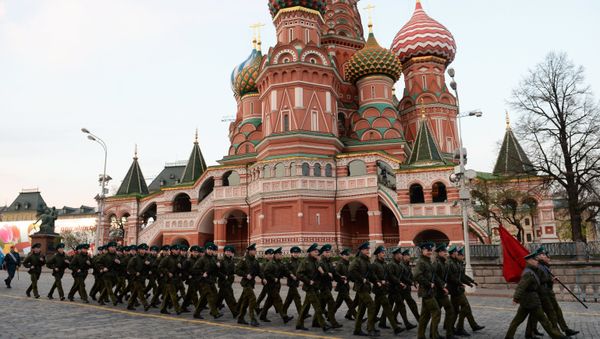 Victory Day Parade rehearsal in Moscow - Sputnik International