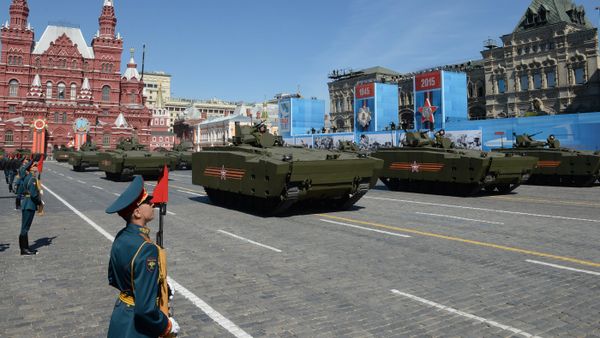Final rehearsal of military parade to mark 70th anniversary of Victory in 1941-1945 Great Patriotic War - Sputnik International