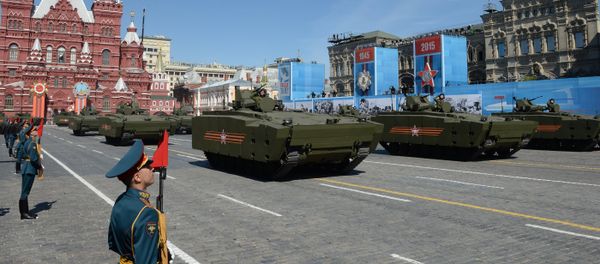 Final rehearsal of military parade to mark 70th anniversary of Victory in 1941-1945 Great Patriotic War - Sputnik International