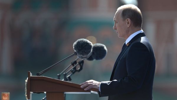 Vladimir Putin attends military parade to mark 70th anniversary of Victory in 1941-1945 Great Patriotic War Vladimir Putin attends military parade to mark 70th anniversary of Victory in 1941-1945 Great Patriotic War - Sputnik International