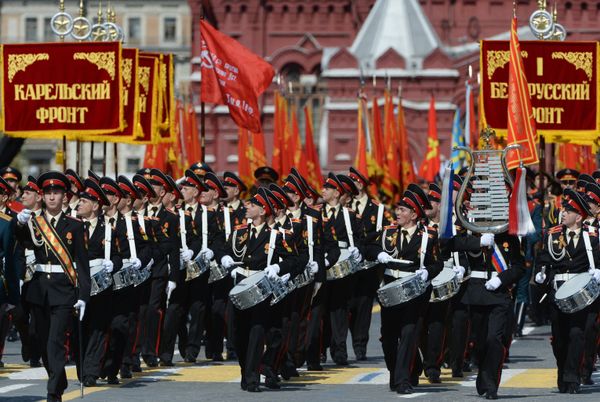 Celebrating WWII Victory in Moscow: Now and Then - Sputnik International