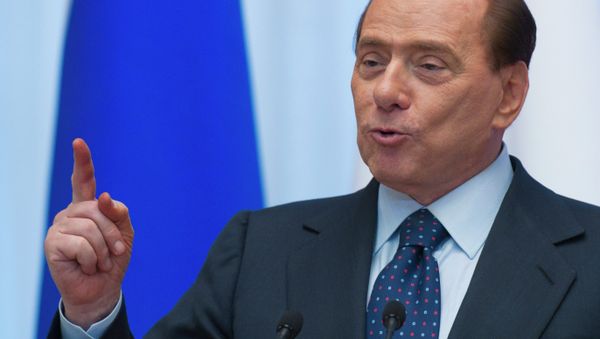 Russian President Dmitry Medvedev, Italian Prime Minister Silvio Berlusconi Russian President Dmitry Medvedev, Italian Prime Minister Silvio Berlusconi - Sputnik International