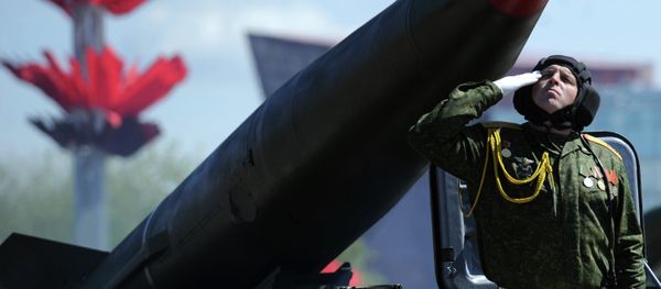 This file photo shows Belarusian military troops take part in the Victory day parade in Minsk on May 9, 2015 This file photo shows Belarusian military troops take part in the Victory day parade in Minsk on May 9, 2015 - Sputnik International
