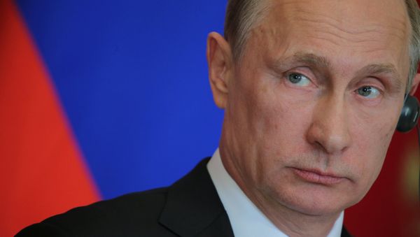 Vladimir Putin and Angela Merkel hold joint news conference Vladimir Putin and Angela Merkel hold joint news conference - Sputnik International