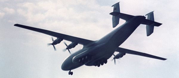 An Antonov An-22 strategic airlifter An Antonov An-22 strategic airlifter - Sputnik International