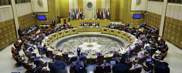 Representatives of the Arab League attend an emergency meeting to discuss the conflict in Libya, at the Arab League headquarters in Cairo, Egypt, Monday, Jan. 5, 2015. Representatives of the Arab League attend an emergency meeting to discuss the conflict in Libya, at the Arab League headquarters in Cairo, Egypt, Monday, Jan. 5, 2015. - Sputnik International
