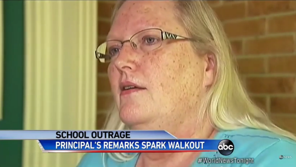 One Lilburn, Georgia principal’s comments were so vile that they caused a mass walkout during a high school graduation ceremony. - Sputnik International