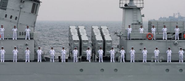 Officers of Chinese Naval Forces Officers of Chinese Naval Forces - Sputnik International