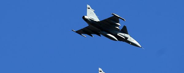 Swedish Air Force JAS-39 Gripen fighters Swedish Air Force JAS-39 Gripen fighters - Sputnik International