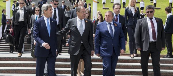 US Secretary of State John Kerry and Russian Foreign Minister Sergey Lavrov - Sputnik International
