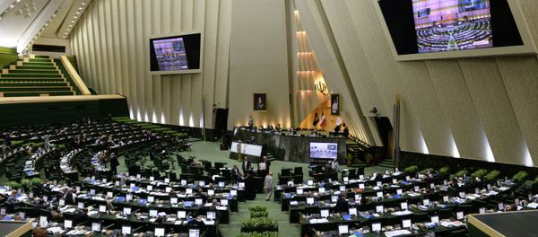 The assembly hall of the Iranian Parliament (the Islamic Consultative Assembly - Majlis) in Tehran The assembly hall of the Iranian Parliament (the Islamic Consultative Assembly - Majlis) in Tehran - Sputnik International