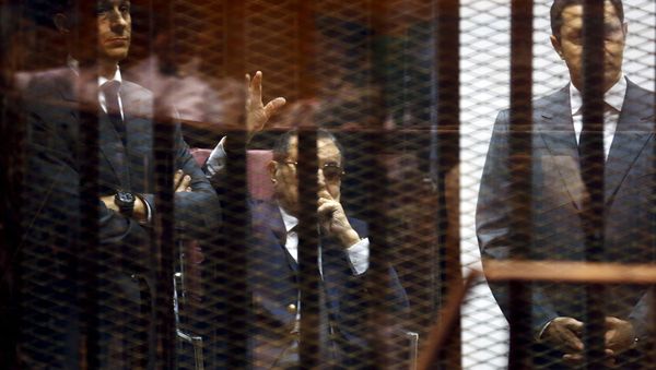 Egypt's former president Hosni Mubarak Egypt's former president Hosni Mubarak - Sputnik International