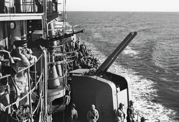 Great Patriotic War of 1941-45. The Black Sea Fleet. Landing troops on a mission. 1942. - Sputnik International