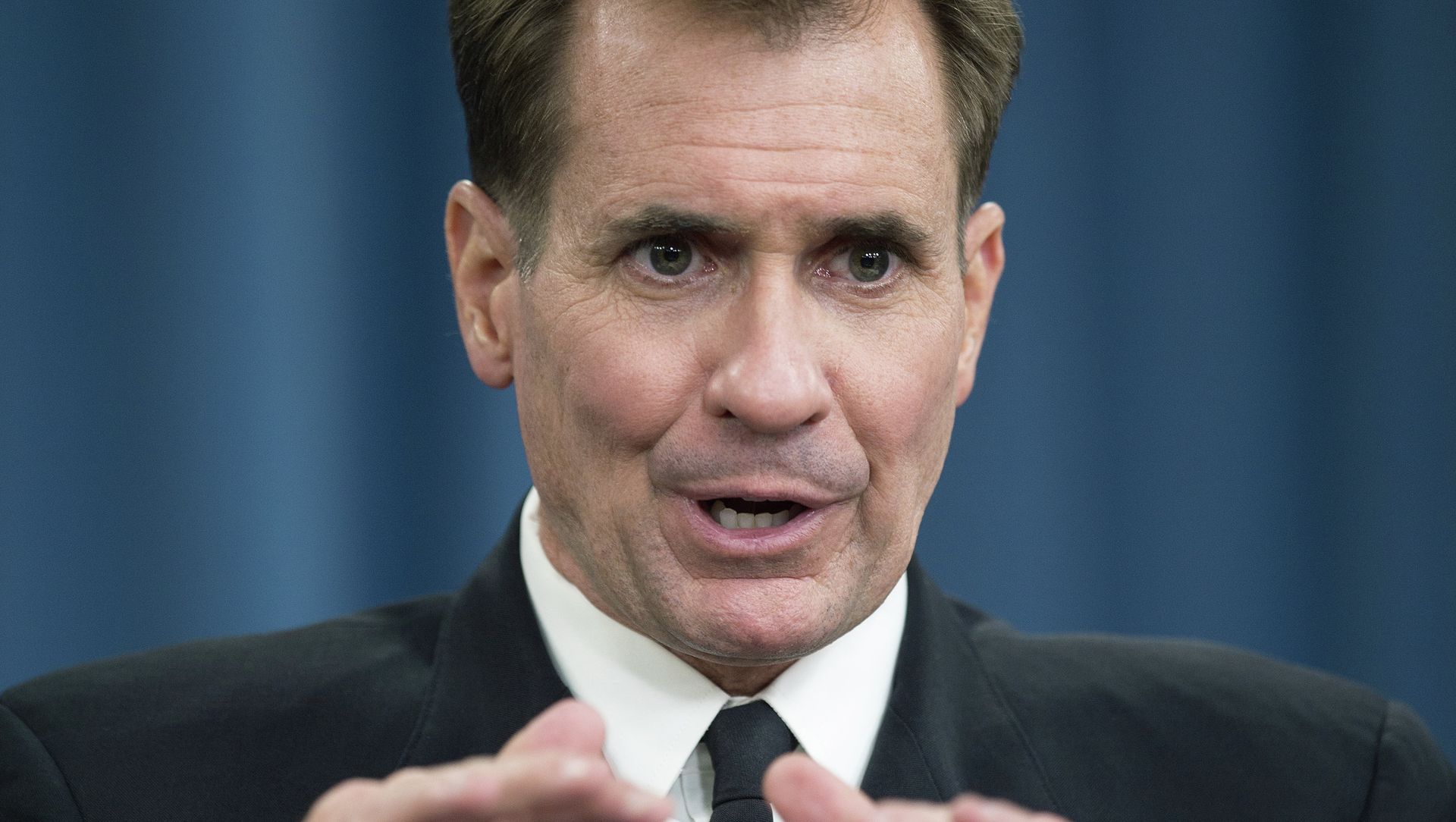 Pentagon Press Secretary Rear Admiral John Kirby Pentagon Press Secretary Rear Admiral John Kirby - Sputnik International, 1920, 26.02.2021