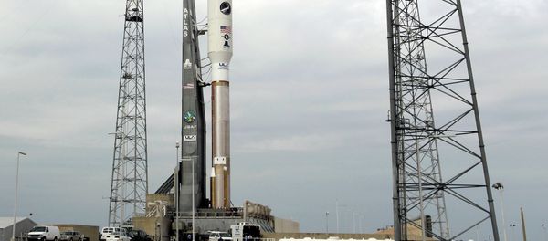 The US Air Force's X-37B Orbital Test Vehicle is attached to a United Launch Alliance Atlas V rocket at the Cape Canaveral Air Force Station in Florida. The US Air Force's X-37B Orbital Test Vehicle is attached to a United Launch Alliance Atlas V rocket at the Cape Canaveral Air Force Station in Florida. - Sputnik International