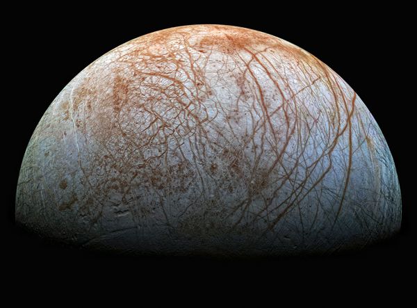 Jupiter's moon Europa - Sputnik International