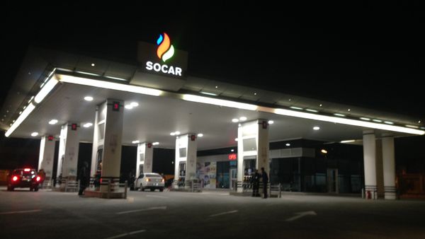 SOCAR fuel filling station on Babek Avenue, Baku, Azerbaijan - Sputnik International