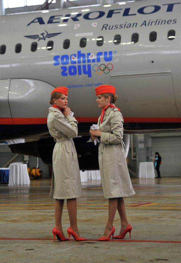 Aeroflot's Stewardesses: The Female Face of Russia's Airline - Sputnik International