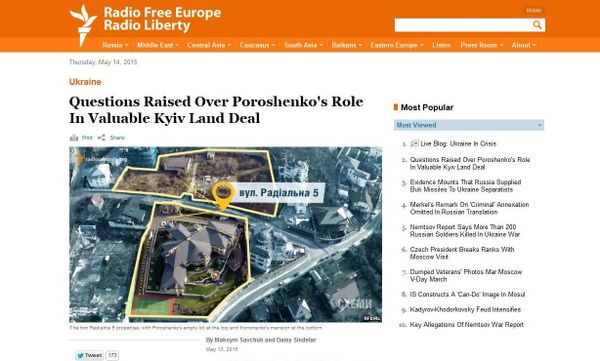 Poroshenko's land in Kyiv - Sputnik International