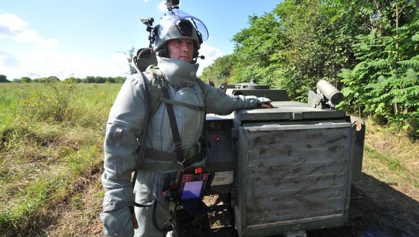 Mine clearance in mountainous areas of Chechen Republic Mine clearance in mountainous areas of Chechen Republic - Sputnik International