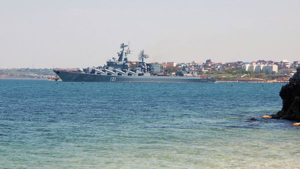 Guarded missile cruiser Moskva Guarded missile cruiser Moskva - Sputnik International
