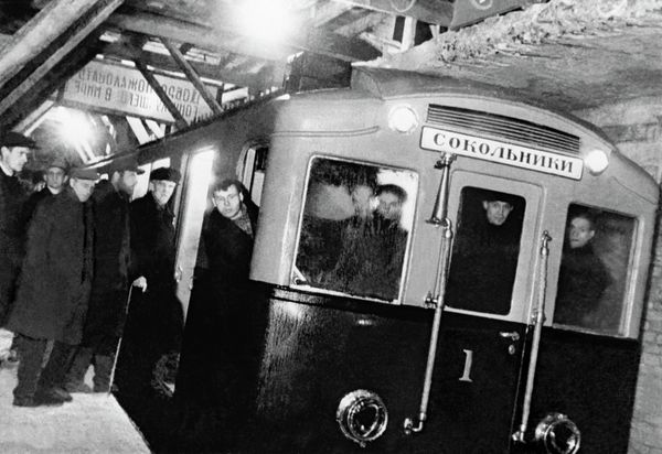 Underground Palace: 80th anniversary of the Moscow Metro - Sputnik International