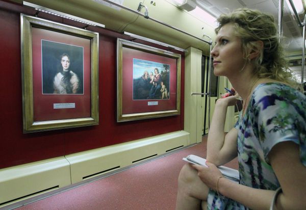Underground Palace: 80th anniversary of the Moscow Metro - Sputnik International