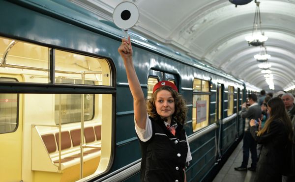 Underground Palace: 80th anniversary of the Moscow Metro - Sputnik International