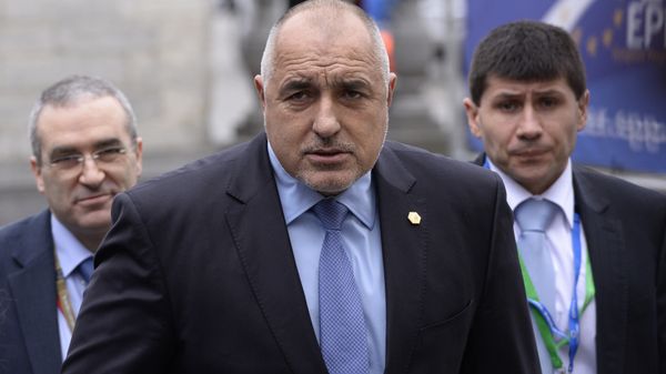 Bulgarian Prime Minister Boyko Borisov Bulgarian Prime Minister Boyko Borisov - Sputnik International