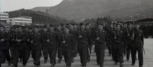 A unit of Ustashe in Sarajevo - Sputnik International