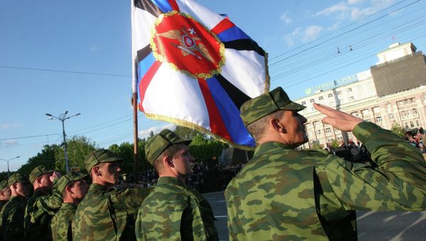 Self-defense forces of the Donetsk People's Republic - Sputnik International