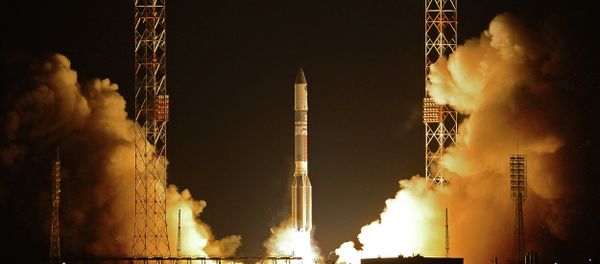 Launching of Proton-M rocket equipped with Briz-M upper stage Launching of Proton-M rocket equipped with Briz-M upper stage - Sputnik International