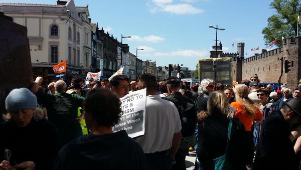 Anti-Austerity Protest in UK's Cardiff Anti-Austerity Protest in UK's Cardiff - Sputnik International