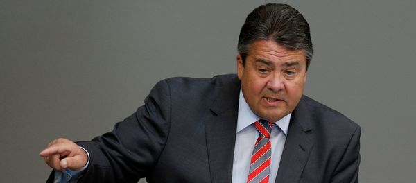 German Economy and Energy Minister Sigmar Gabriel German Economy and Energy Minister Sigmar Gabriel - Sputnik International