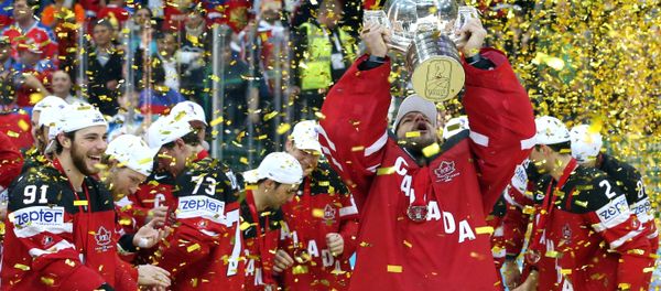 Hockey. The World Cup - 2015. Final. Canada - Russia Hockey. The World Cup - 2015. Final. Canada - Russia - Sputnik International