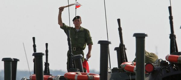 Marine and paratroopers landing drill in Kaliningrad Region - Sputnik International