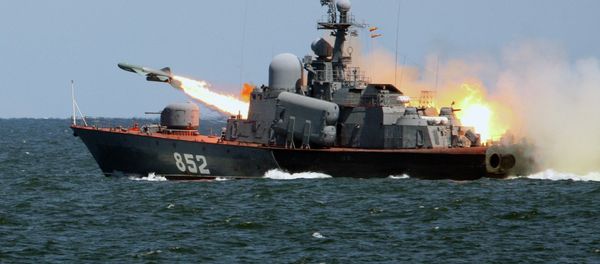Tactical exercises of Russian Baltic Fleet Tactical exercises of Russian Baltic Fleet - Sputnik International