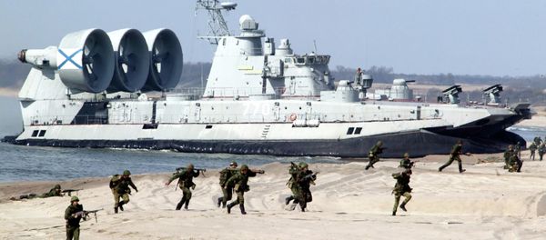 Landing party exercise in the Baltic fleet - Sputnik International