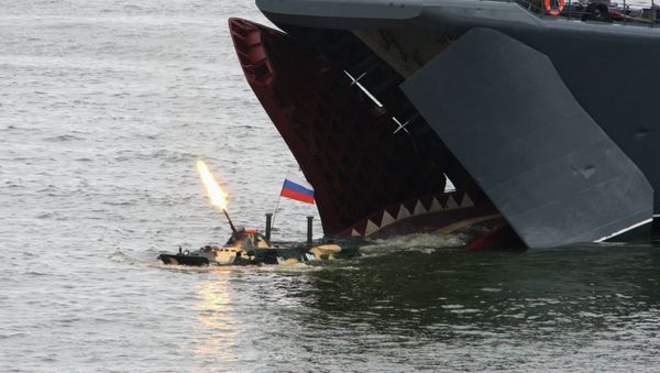 Rehearsal for Baltic Fleet Navy Day - Sputnik International