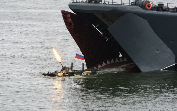 Rehearsal for Baltic Fleet Navy Day Rehearsal for Baltic Fleet Navy Day - Sputnik International