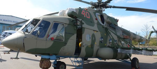 Mil Mi-8 AMTSH military-transport helicopter. Its export version is designated the Mi-171SH Mil Mi-8 AMTSH military-transport helicopter. Its export version is designated the Mi-171SH - Sputnik International